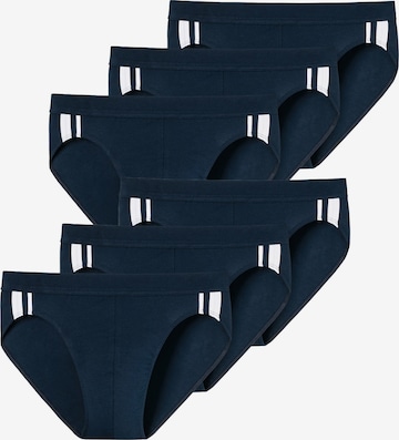 Slip SCHIESSER en bleu : devant