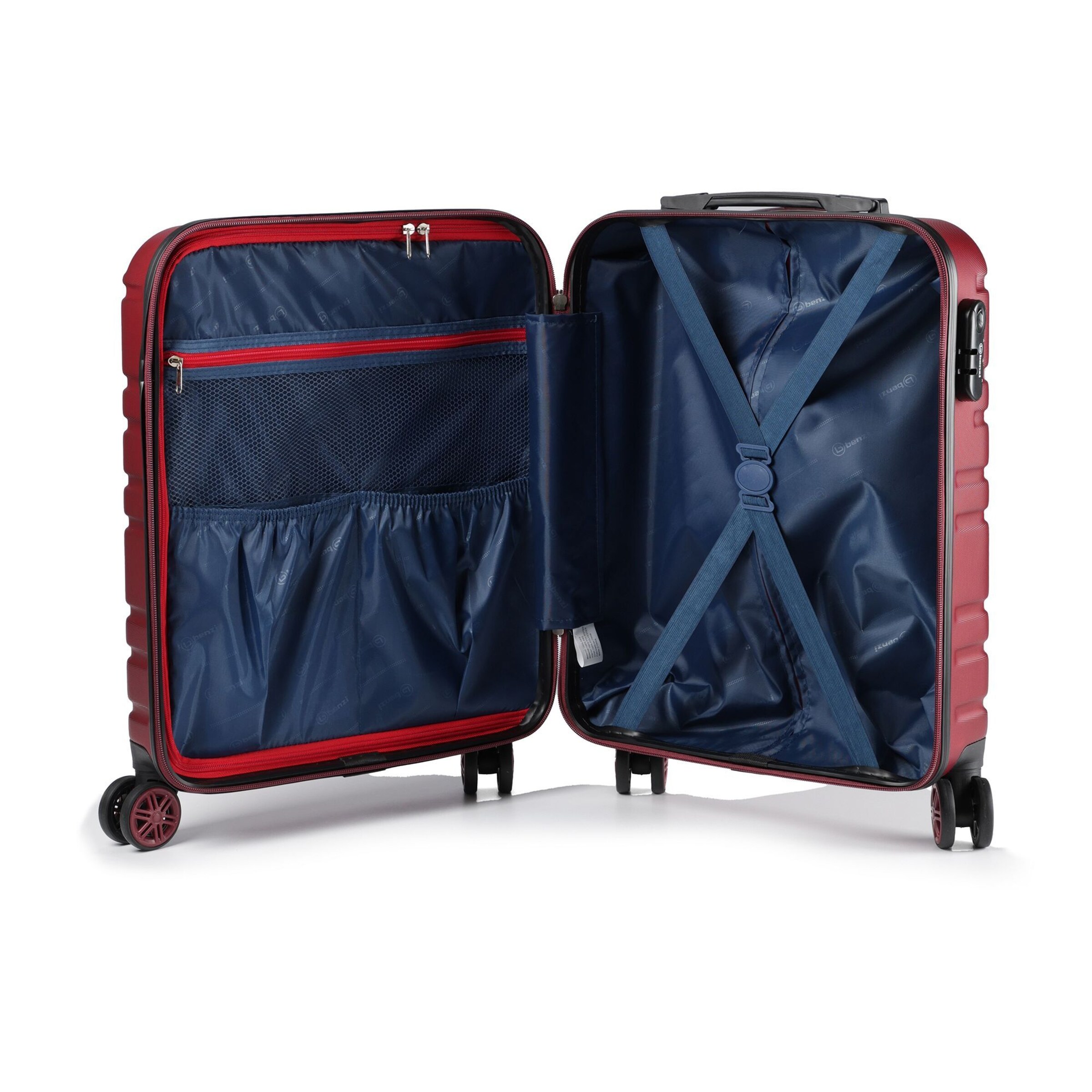 Benzi Trolley in Rood