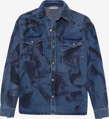 Dandalo Prechodná bunda - Modrá: predná strana