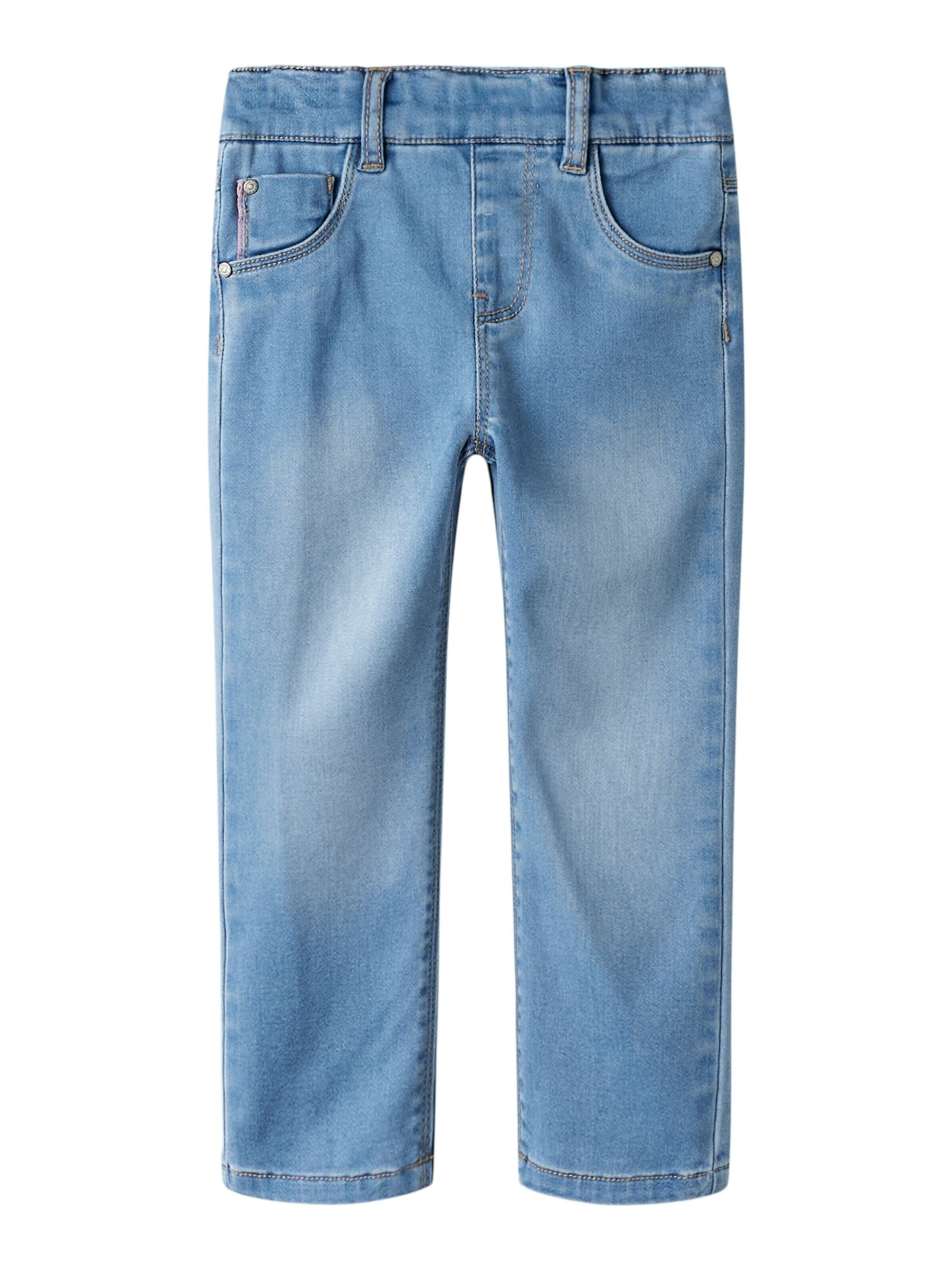 NAME IT Slim fit Jeans 'Name it Mädchen Jeggings NMFSALLI SLIM DNM LEGGING 5357-TO' in Blue: front