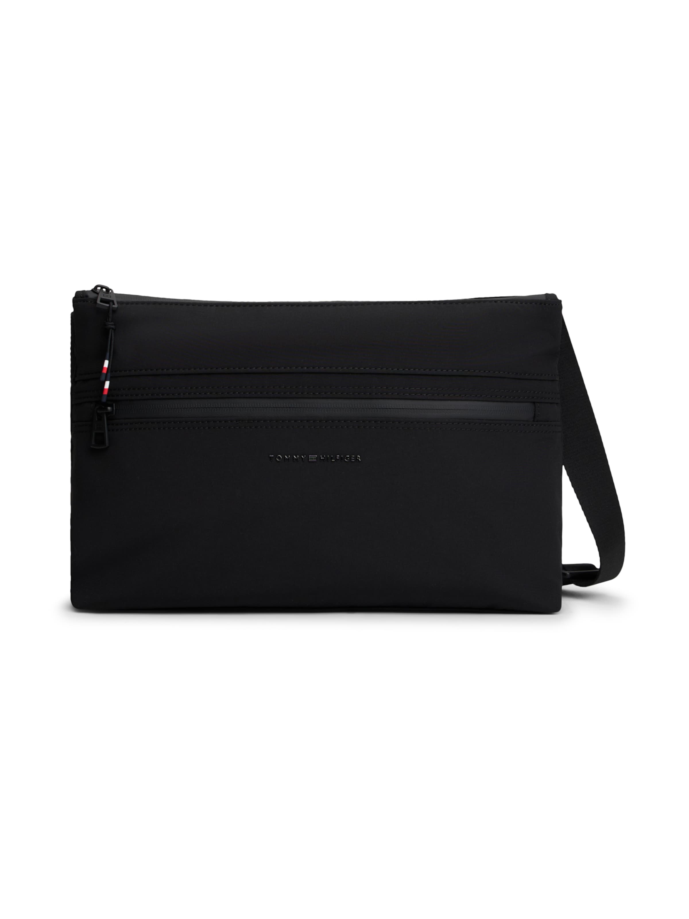 TOMMY HILFIGER Τσάντα ώμου σε μαύρο: μπροστά