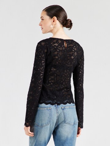 Chemisier 'PCJOHANNE' PIECES en noir