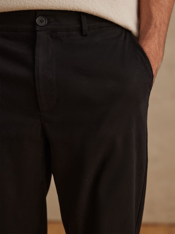 DAN FOX APPAREL - regular Pantalón chino 'Laurin' en negro