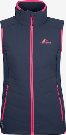 WESTFJORD Sportweste in XS in dunkelblau, Produktansicht