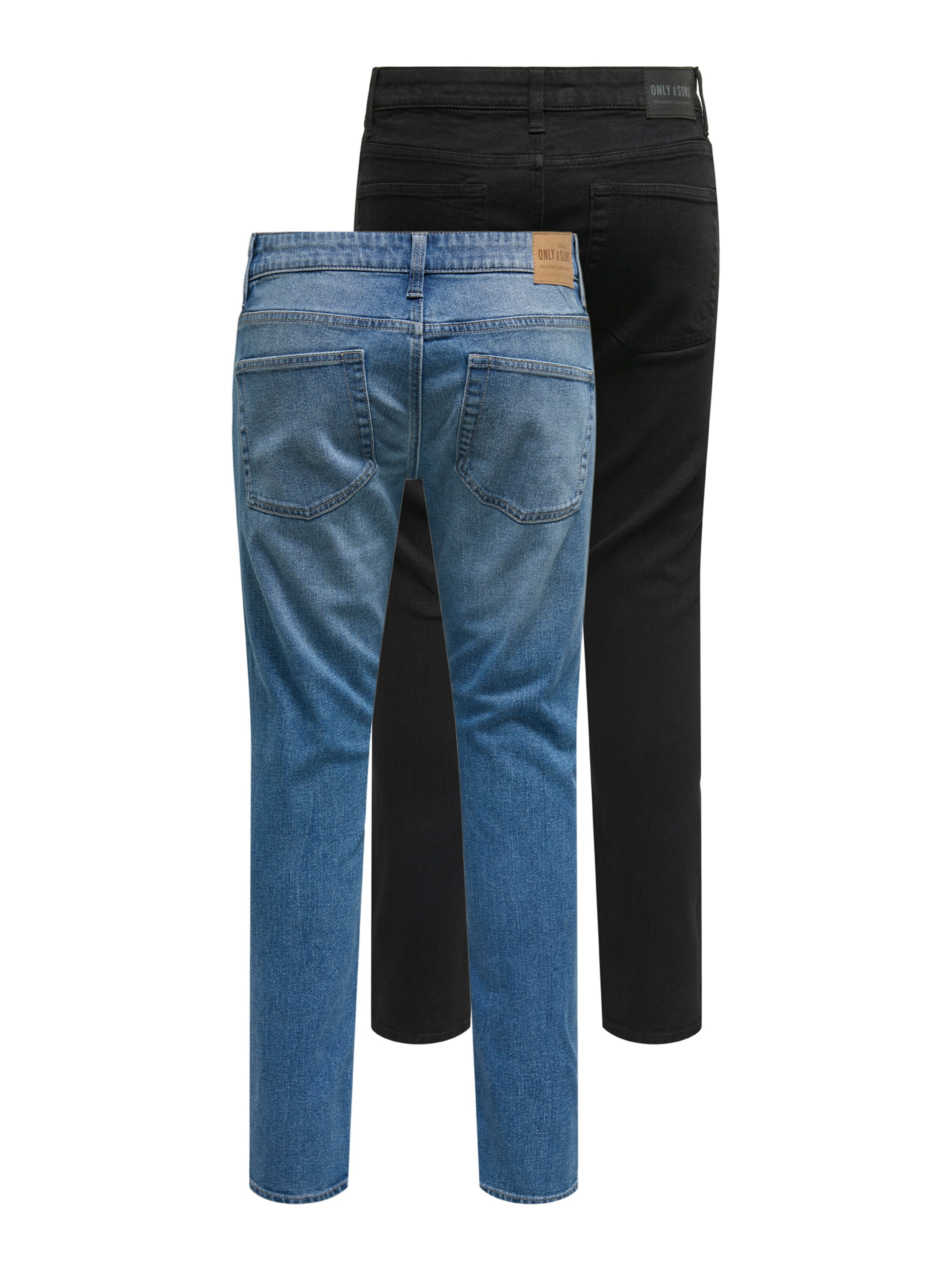 Only & Sons Skinny Jeans 'ONSWARP' in Blue