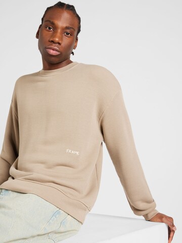 FRAME Sweatshirt i beige