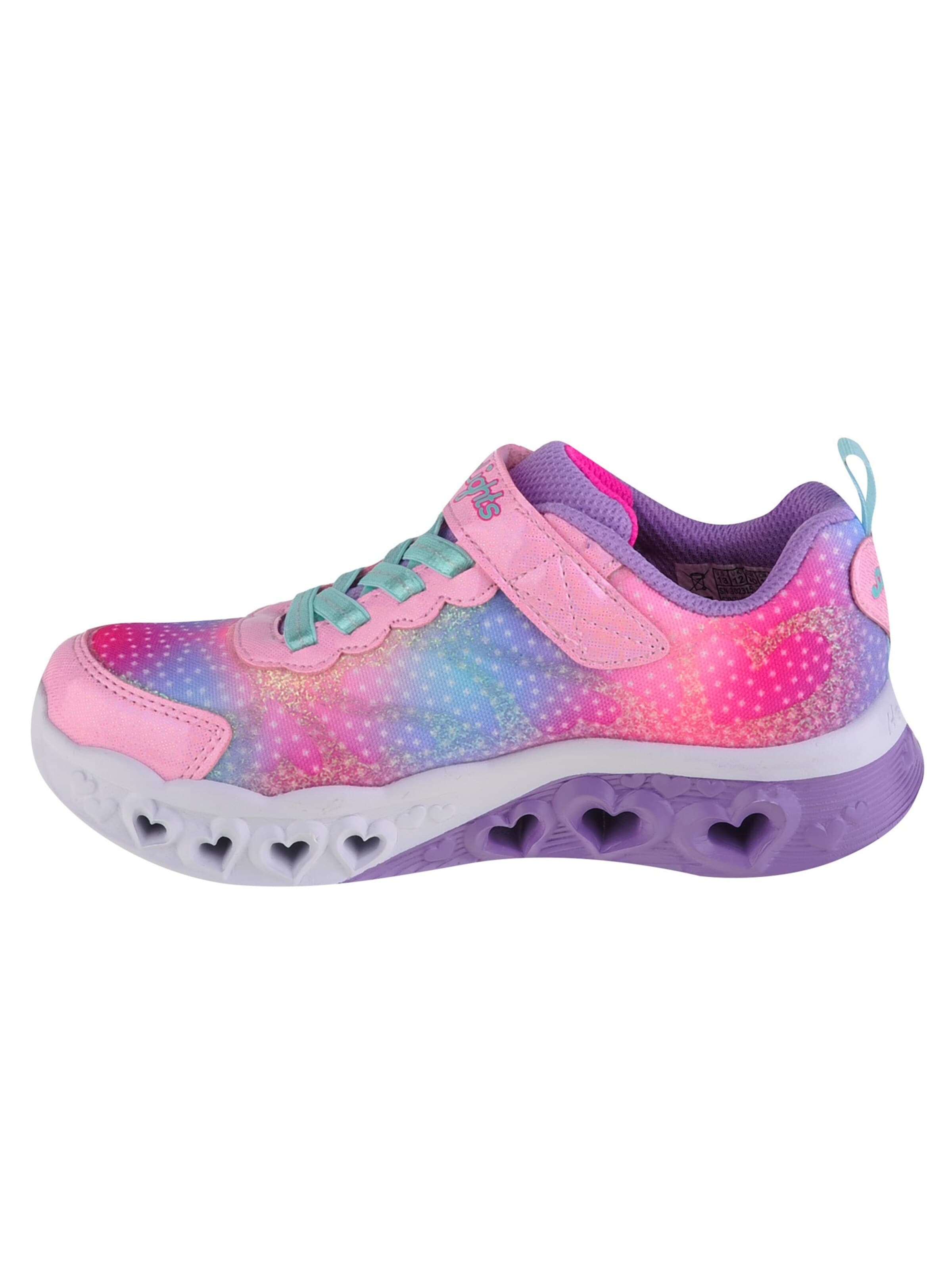 SKECHERS Sneakers 'Skechers Flutter Heart Lights' in Roze: voorkant