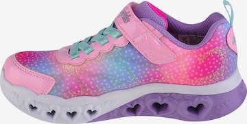 SKECHERS Sneakers 'Skechers Flutter Heart Lights' in Roze: voorkant