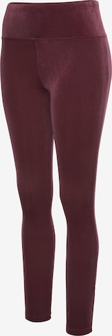 LASCANA - Skinny Leggings em vermelho