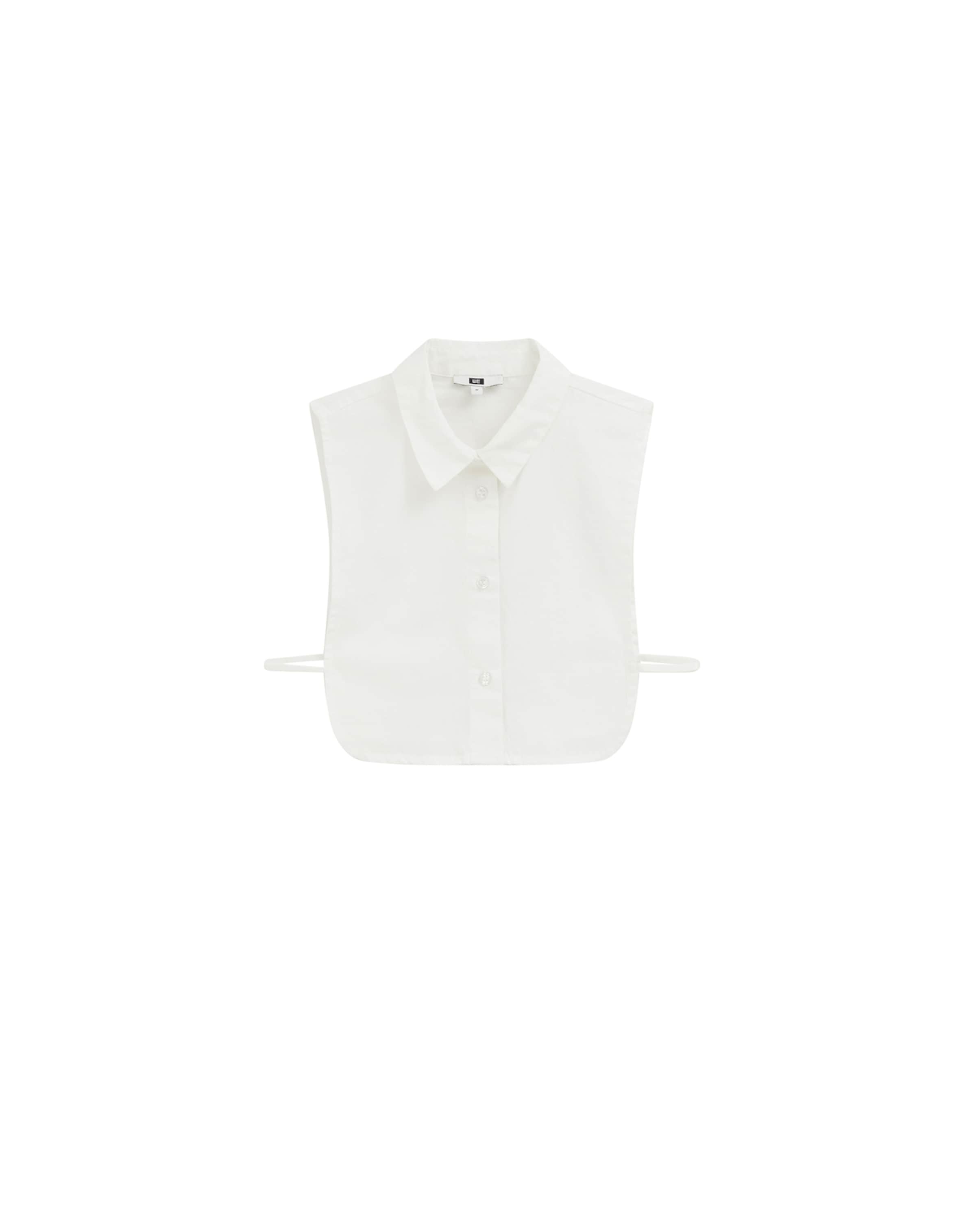 WE Fashion - Blusa em branco: frente