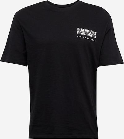 JACK & JONES T-Shirt 'GURU' en anthracite / noir / blanc, Vue avec produit