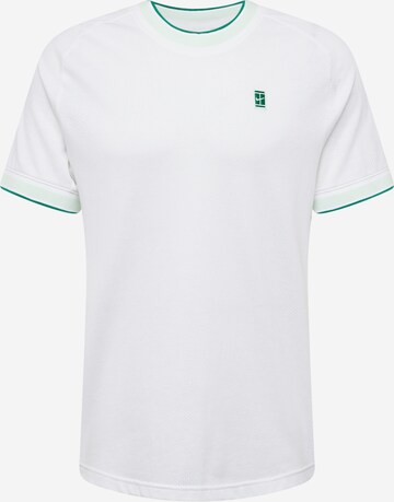 T-Shirt fonctionnel 'HERITAGE' NIKE en blanc : devant