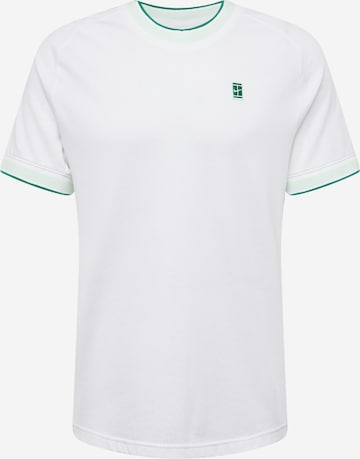 NIKE Λειτουργικό μπλουζάκι 'HERITAGE' σε λευκό: μπροστά