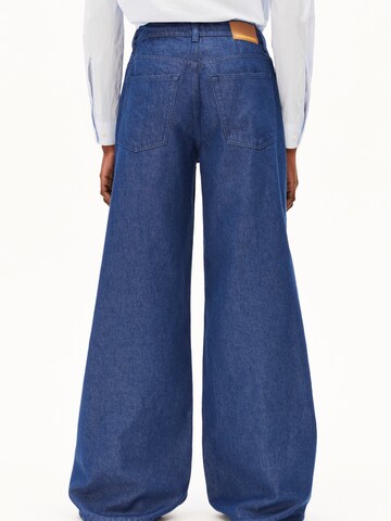 ARMEDANGELS Wide leg Jeans 'ASTRAEAAS' in Blauw