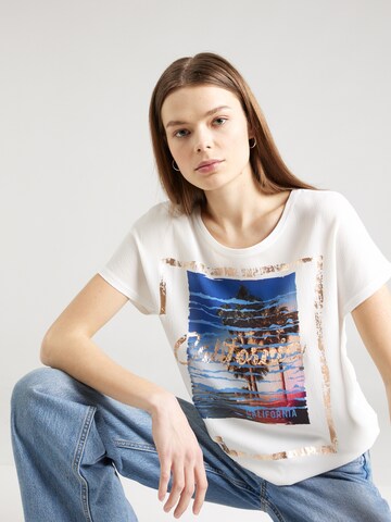 Key Largo Shirt 'CALIFORNIACATION' in White