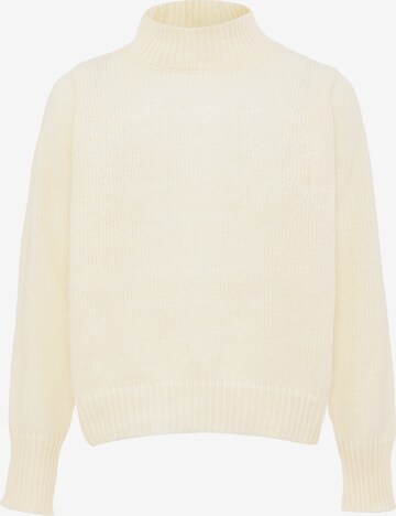 Sidona Sweater in White: front