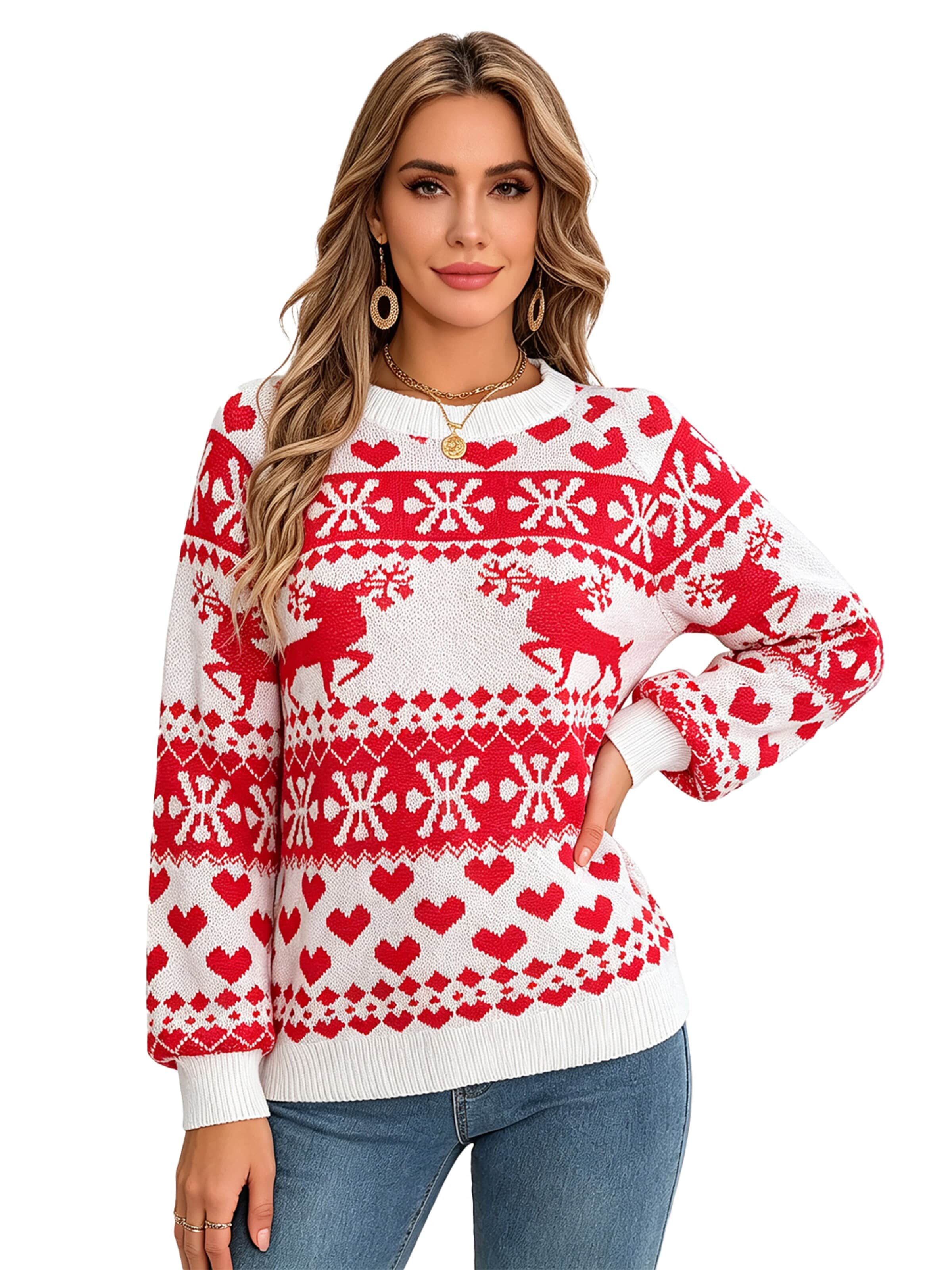 KoJooin Sweater in S in Red, Item view