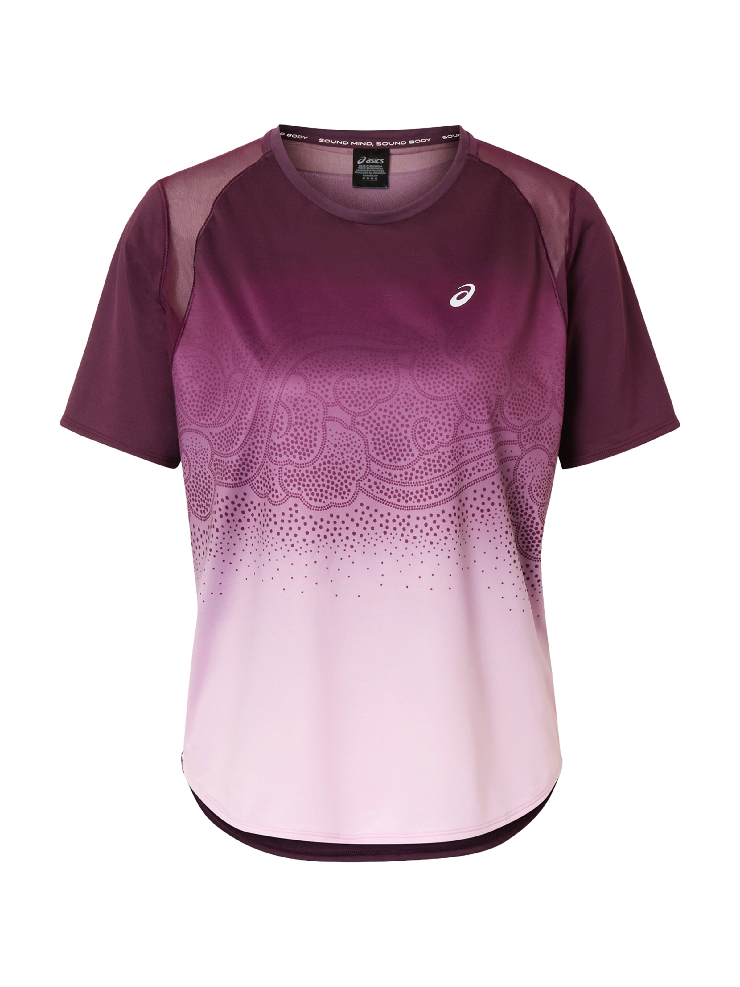 ASICS Funktionsshirt 'ROAD FADE' in Lila: Vorderseite