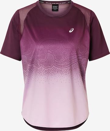 Maglia funzionale 'ROAD FADE' di ASICS in lilla: frontale