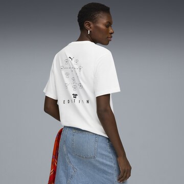 T-shirt fonctionnel 'FtblEdition' PUMA en blanc