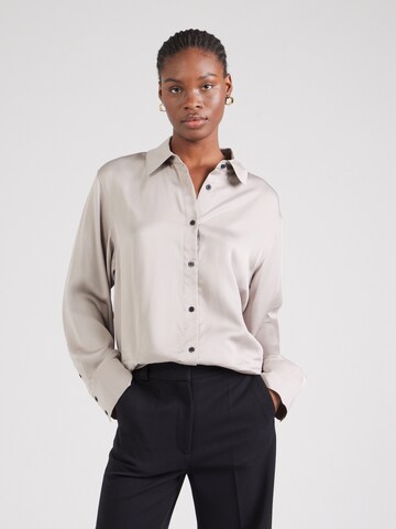 & Other Stories Blouse in Grey: front
