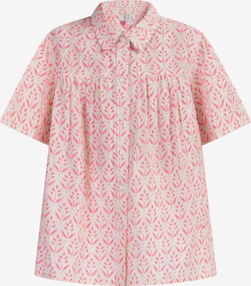 IZIA - Blusa em rosa: frente