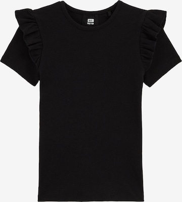 WE Fashion T-Shirt in Schwarz: Vorderseite