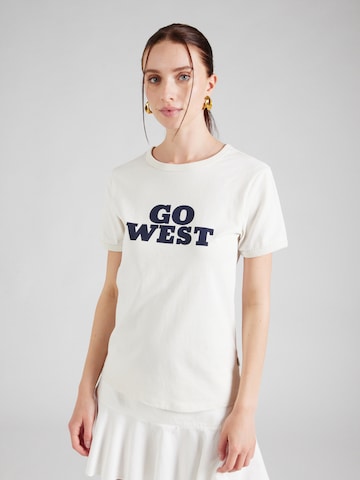 WRANGLERMajica - bijela boja: prednji dio