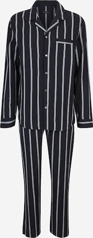 SCHIESSER Pyjama lang in Blauw: voorkant
