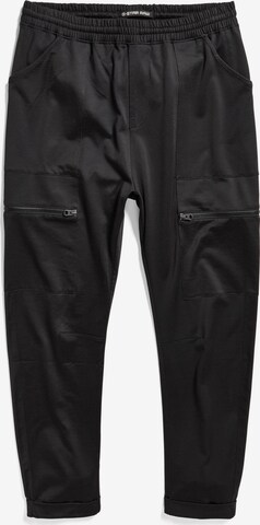 G-Star RAW Tapered Broek in Zwart: voorkant