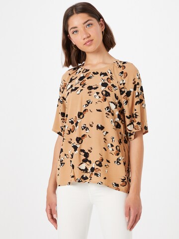 Camicia da donna 'NORAESTHER' di VERO MODA in beige: frontale