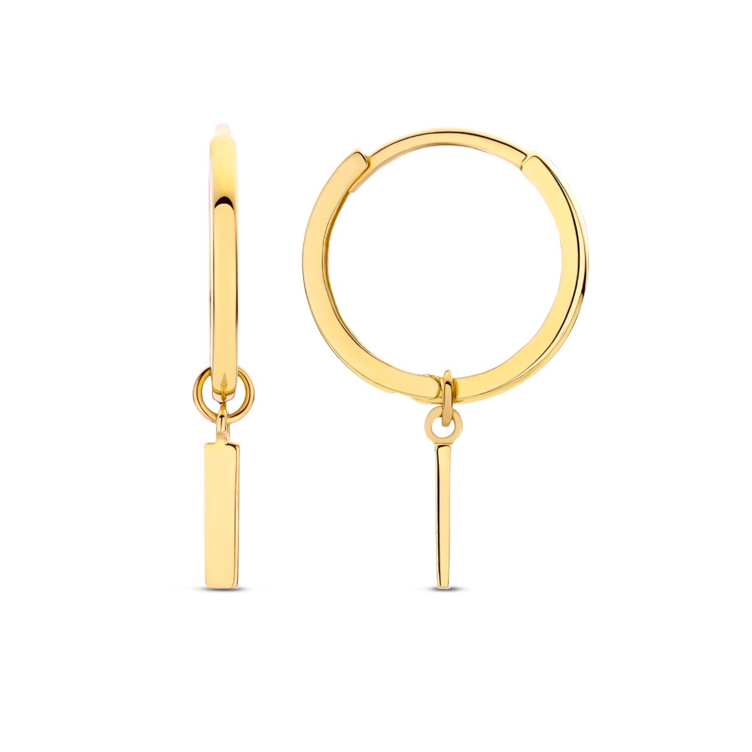 Beloro Jewels Oorbellen in Goud