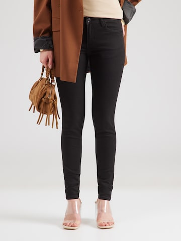GUESS - Skinny Vaquero 'CURVE X' en negro: frente