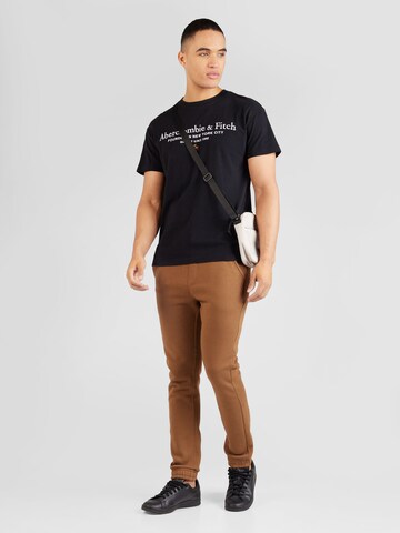 Effilé Pantalon 'Downton' BLEND en marron