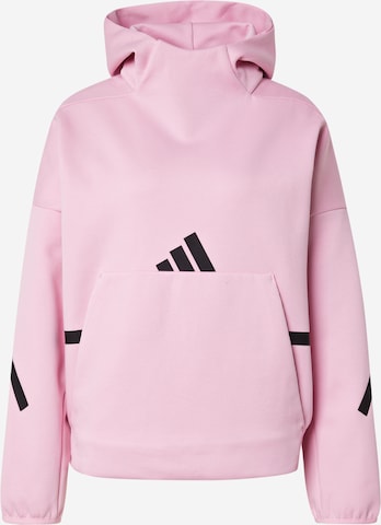 ADIDAS SPORTSWEAR Sportief sweatshirt 'Z.N.E.' in Roze: voorkant