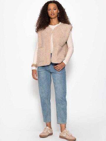 SASSYCLASSY Vest in Beige