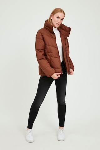 b.young Between-Season Jacket 'BYBOMINA PUFFER' in Brown