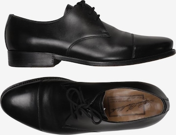 HEINRICH DINKELACKER Halbschuh 40 in Schwarz: Vorderseite