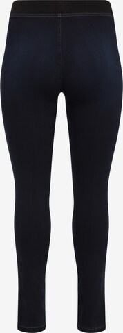 Skinny Jeggings Yoek en bleu