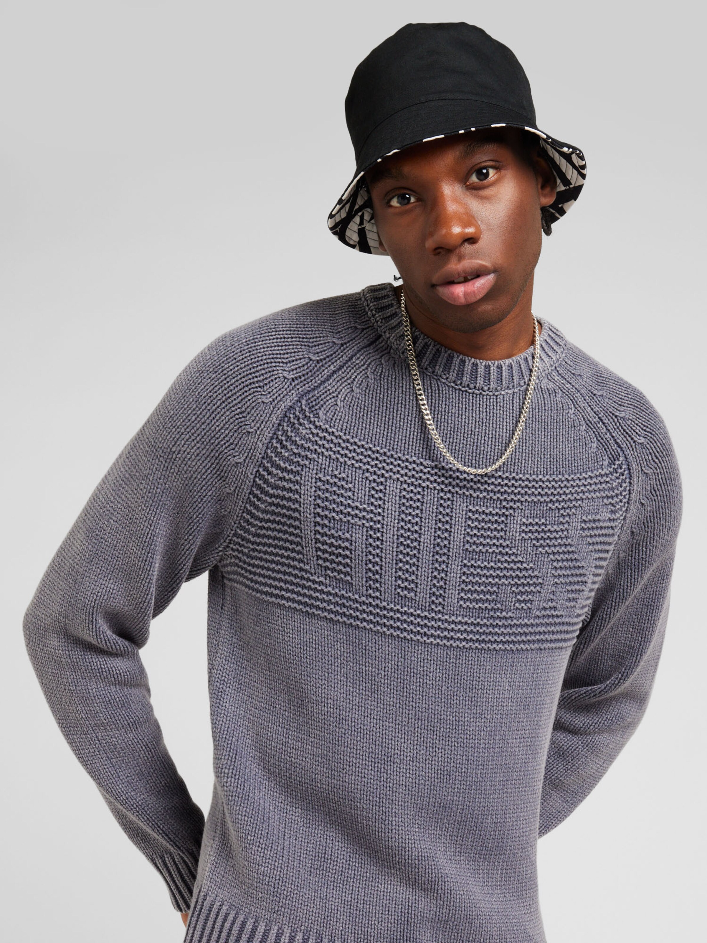 GUESS Sweater ELLERY in Mottled Grey ABOUT YOU