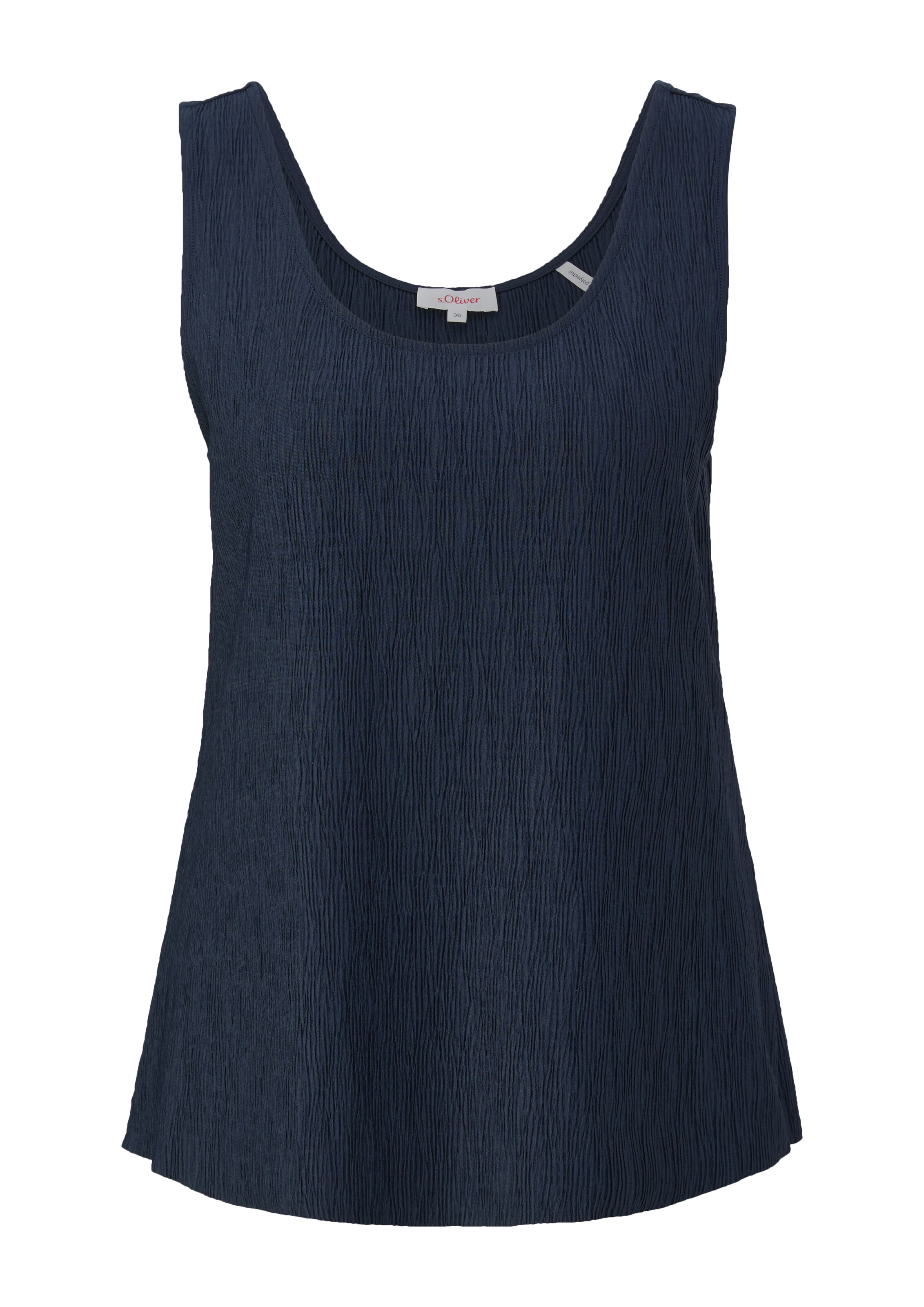 s.Oliver Tričko – modrá: přední strana