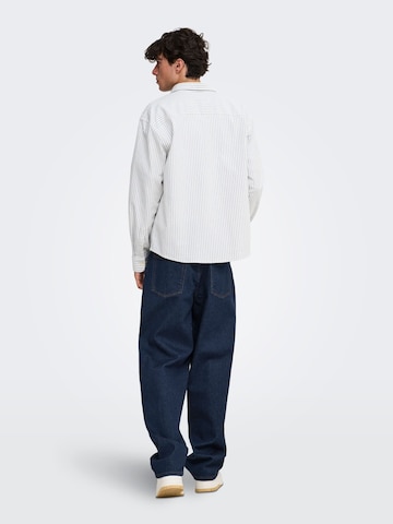 Only & Sons Loosefit Jeans 'ONSFade' in Blauw