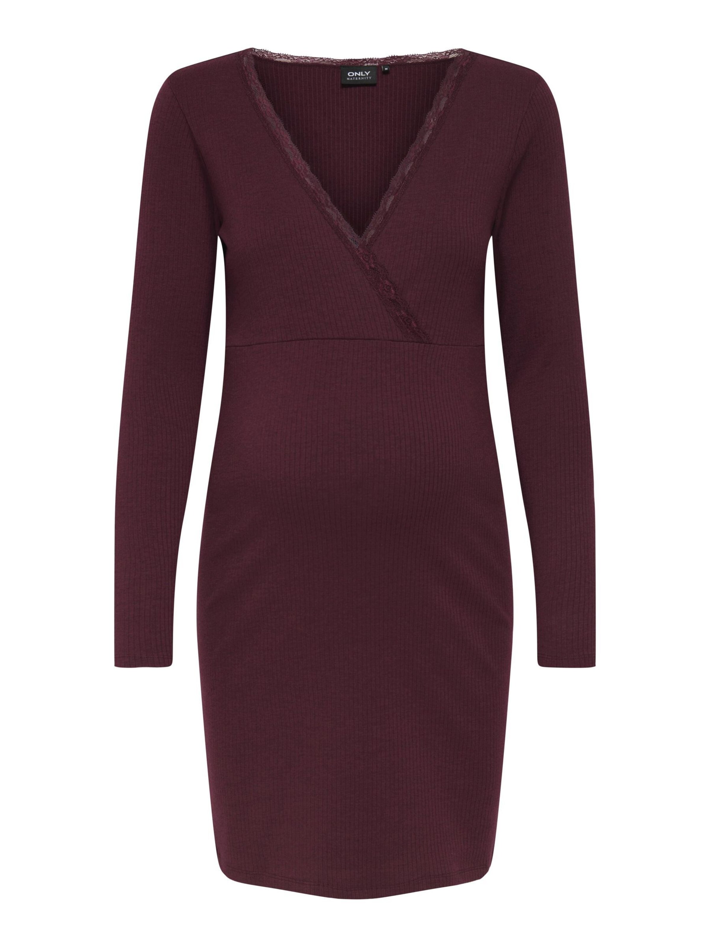 Abito di Only Maternity in rosso: frontale