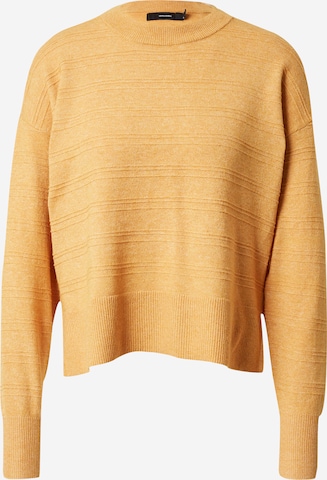 VERO MODA Sweater 'DOLLY' in Yellow: front
