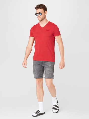 Superdry T-Shirt in Rot