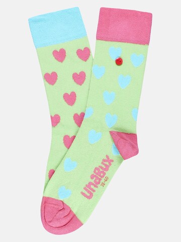 UNABUX Socks ' GRUMBLE IN THE JUNGLE ' in Green