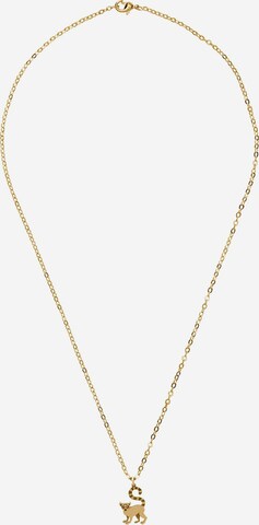 Gemshine Necklace in Gold: front