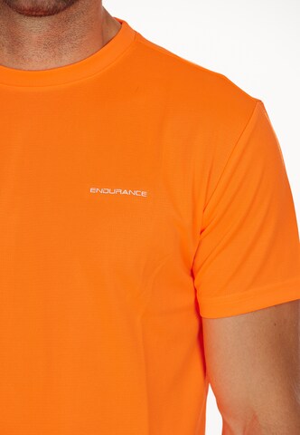 ENDURANCE Performance Shirt 'Vernon' in Orange