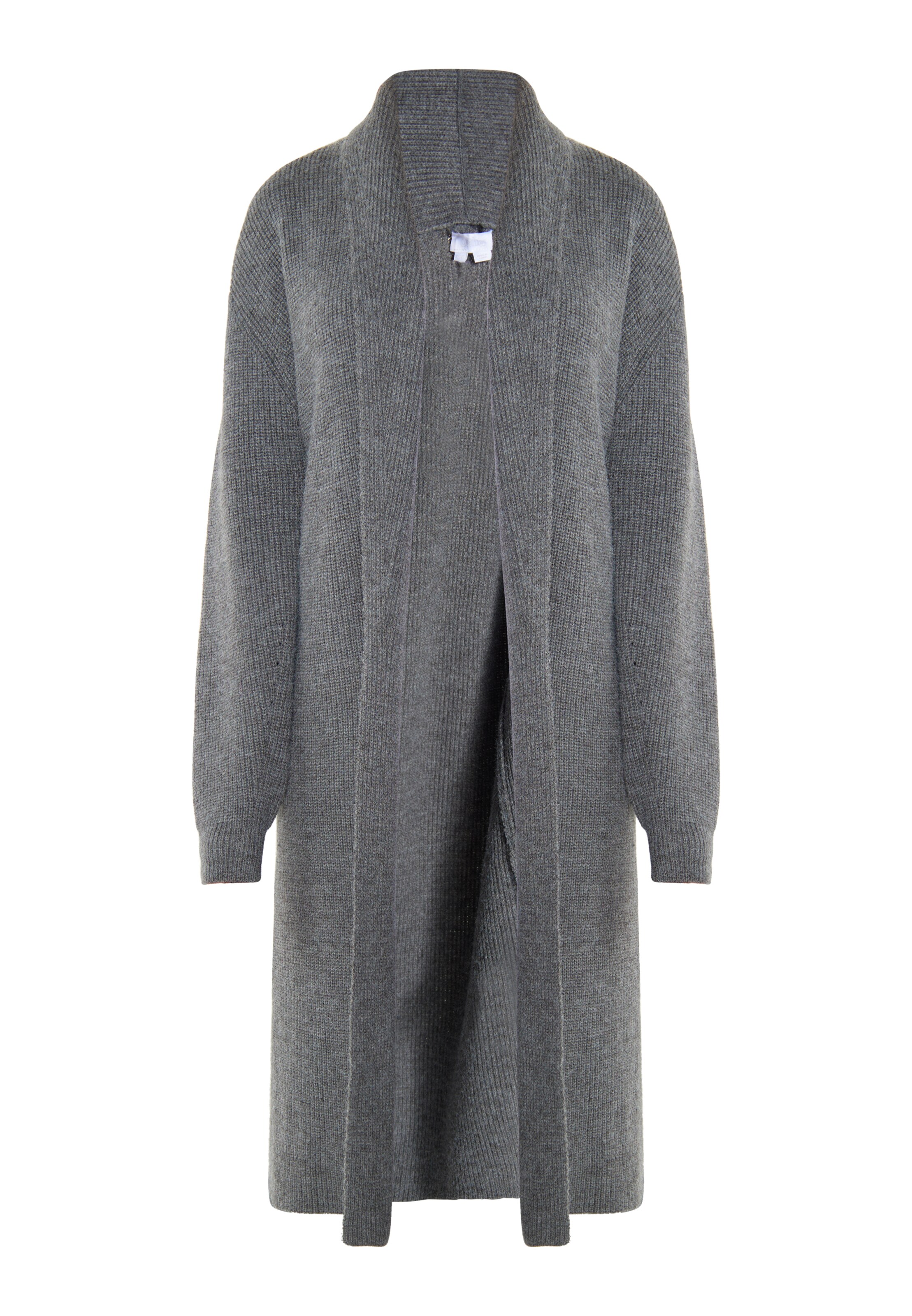 usha WHITE LABEL Strickjacke 'Vanne' in Grau: Vorderseite