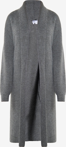 usha WHITE LABEL Knit Cardigan 'Vanne' in Grey: front